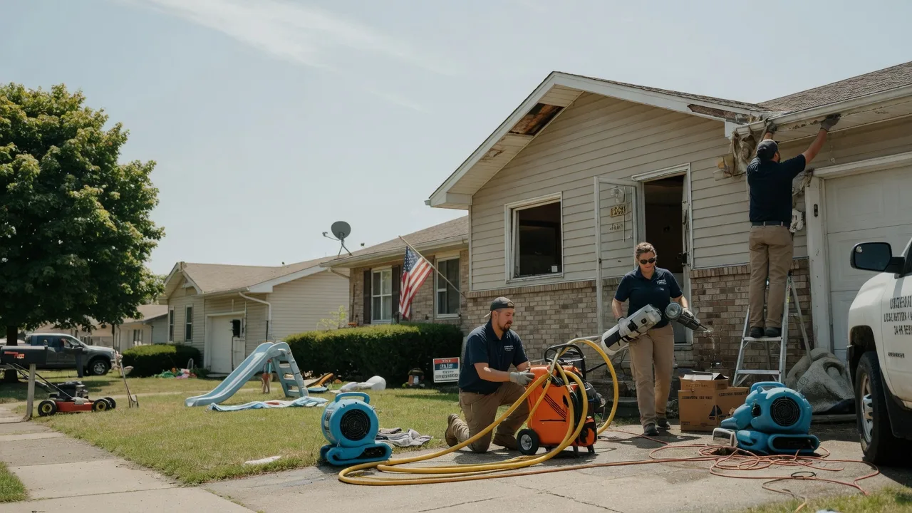 Water Damage Restoration in New Athens, OH near me